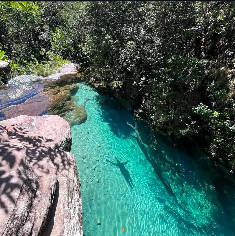 Flutuação Azul — registro 1 do passeio com Danilo